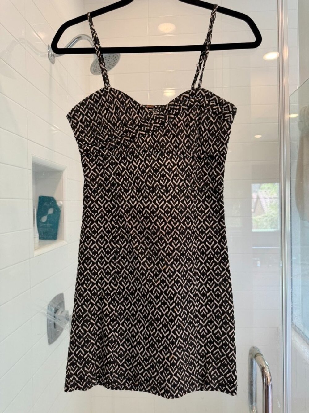 Free People Sweetheart Open-Back Mini Slip Dress